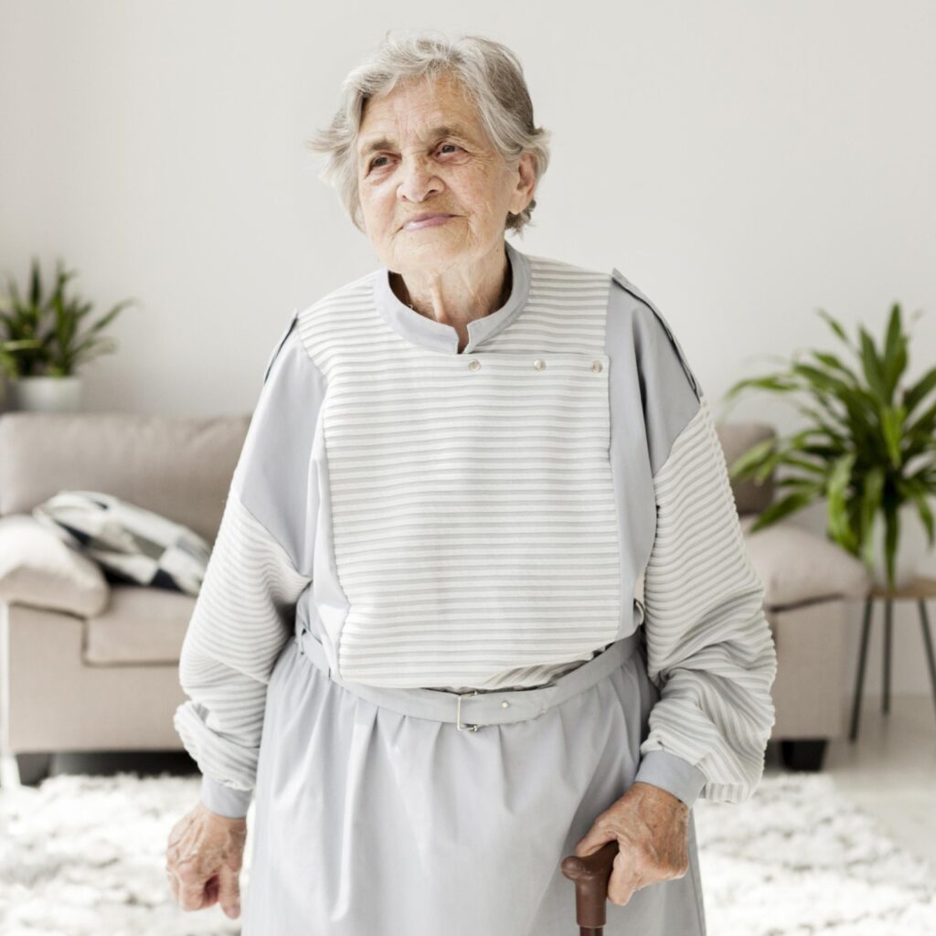 Portret babuski doma